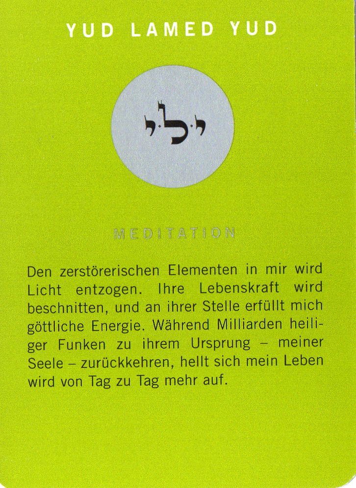Medittion zu Jeliel